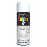 Paint Factory Antique White Gloss Spray Paint 400ml Spray Paint